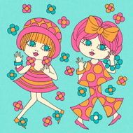 Two Girls Dancing N2