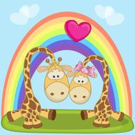 Lovers Giraffe N4