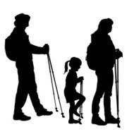 Vector Silhouette Of People N47