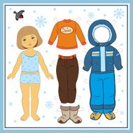 paper doll with clothes N3