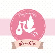 Baby shower design N328