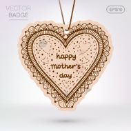 Vintage styled frame with text for Mother&#039;s day N4