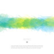 Vector watercolor template N90
