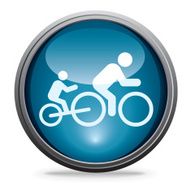 Cyclist with Child