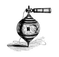 Old-Fashion Games Humming top