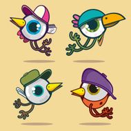 Birds eyes