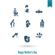 Happy Mothers Day Icons N512