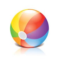 Children&#039;s ball vector illustration