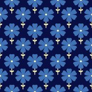 Floral seamless pattern Flowers background N3