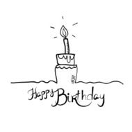 Cake ans Happy Birthday N2