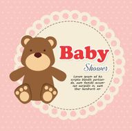 Baby shower design N332