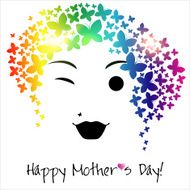 Happy Mother`s Day background or card N3
