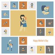 Happy Mothers Day Icons N515