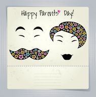 Happy Parents Day background or card N5