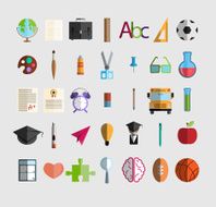 Back to School icon illustration vector