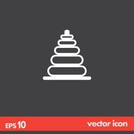 baby toy vector icon