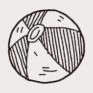 Doodle Beach Ball N20