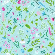 Seamless pattern with flowers N4
