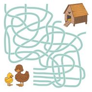 Maze game (ducks and home) N2