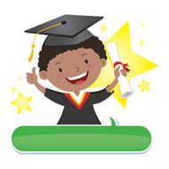 Happy graduate boy N2
