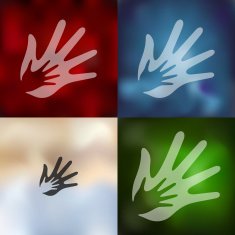 family icon on blurred background N4