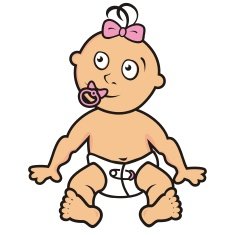 Baby toddler girl