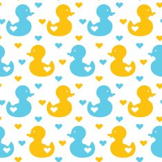 simple cute ducks