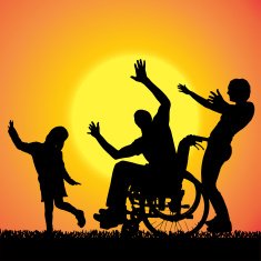Vector silhouette of family N320
