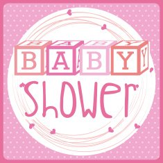 Baby shower design N281