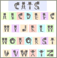 cat alphabet