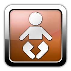 Icon Button Pictogram Nursery N42