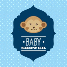babby shower design N22