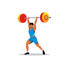 Weightlifting vector sign free image download