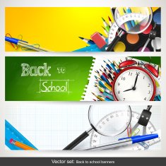 Back to school banners N9