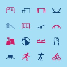 Playground Icons - Color Series