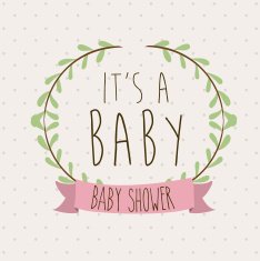 Baby shower design N322