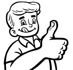 Boy Giving Thumbs Up N2