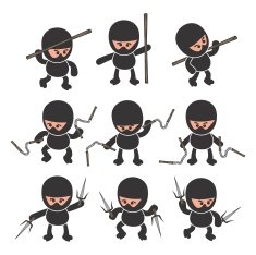 Cartoon Ninja N9
