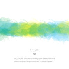 Vector watercolor template N90