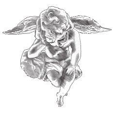 Cherub Angel Thinking