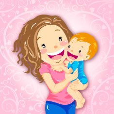 mom and baby N14