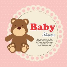 Baby shower design N332