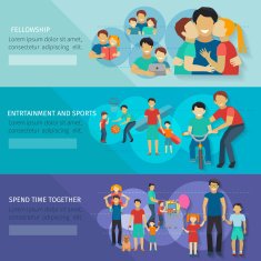 Fatherhood Banner Set