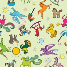 toy horses pattern N2