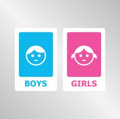 Restroom sign N3