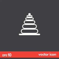 baby toy vector icon