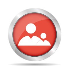 Flat icon of businessman and child N8