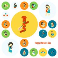 Happy Mothers Day Icons N522