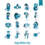 Happy Mothers Day Icons N525