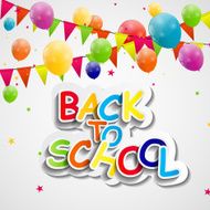 Back to School Concept Vector Illustration N13